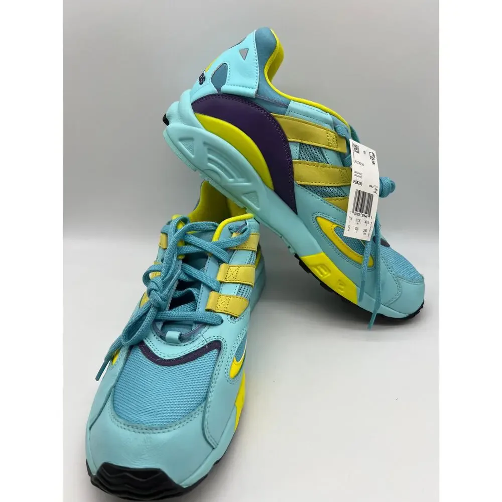 adidas LXCON 94 Clear Aqua Blue Yellow EG8790 Men's Size 12